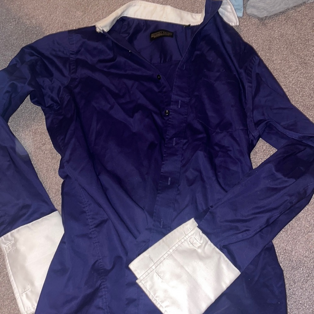 Donald J. Trump mens long sleeve button-up dress shirt